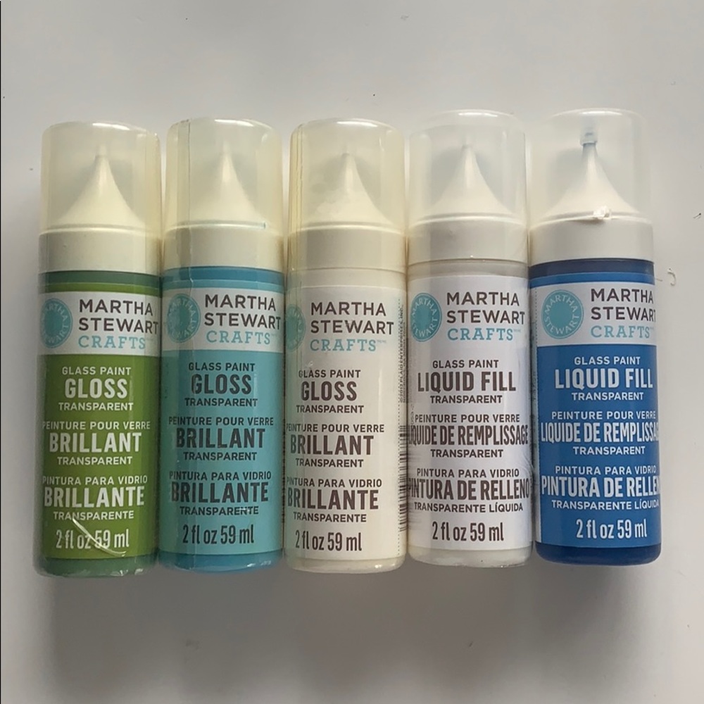 Martha Stewart glass paint